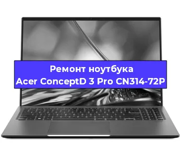 Ремонт ноутбуков Acer ConceptD 3 Pro CN314-72P в Санкт-Петербурге